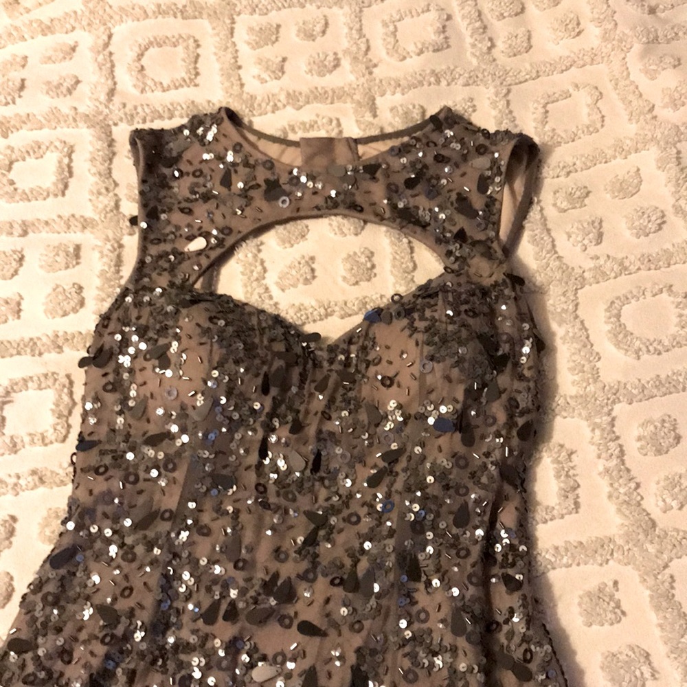Scala Beaded Silk Dress